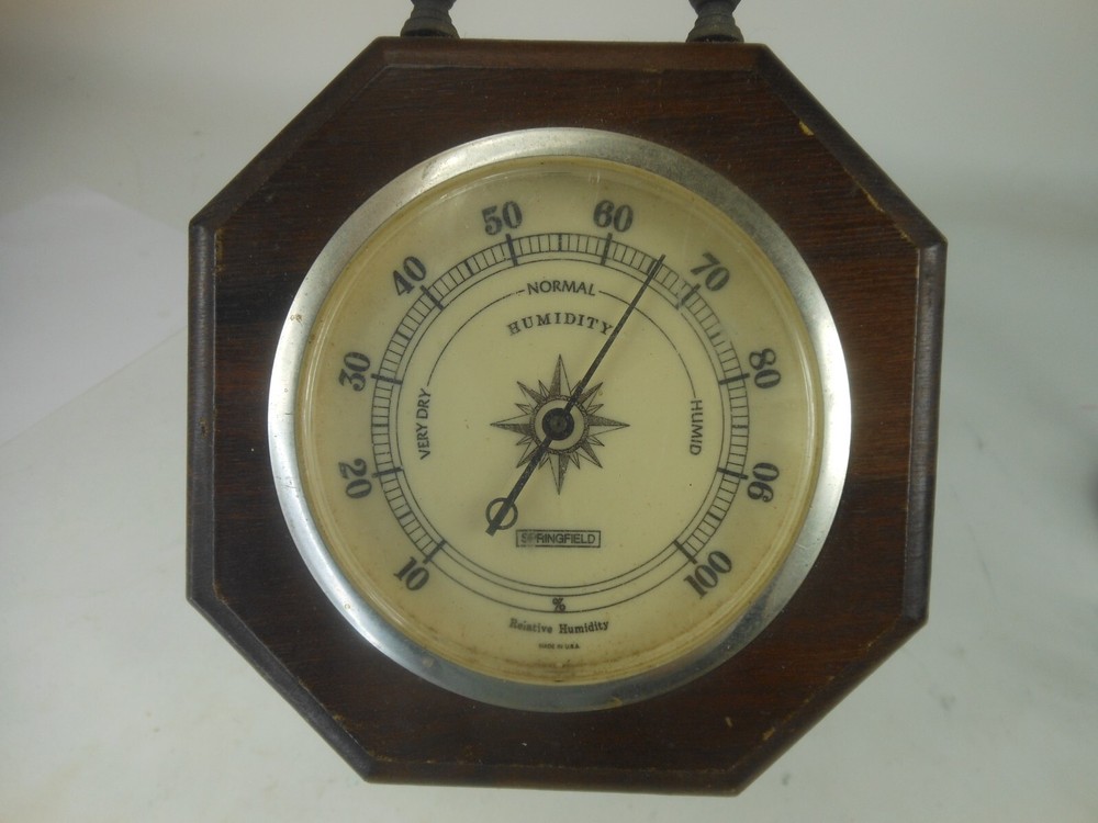 Springfield Barometer Weather Station Thermometer Barometer Humidity