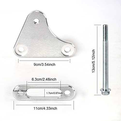 LS Truck Idler Pulley Relocation Bracket KIT Compatible with LS1 Intake