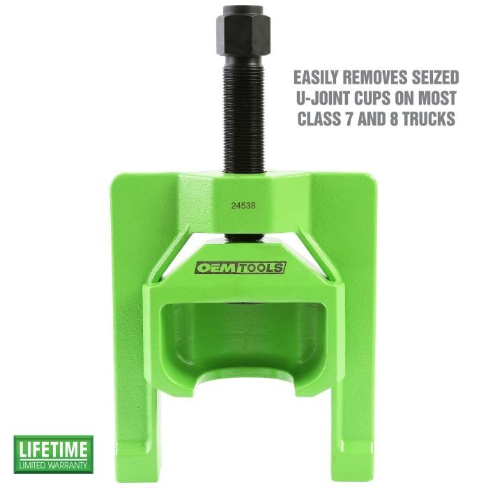 U Joint Removal Tool - Heavy Duty, for Class 7/8 Trucks, Universal Press