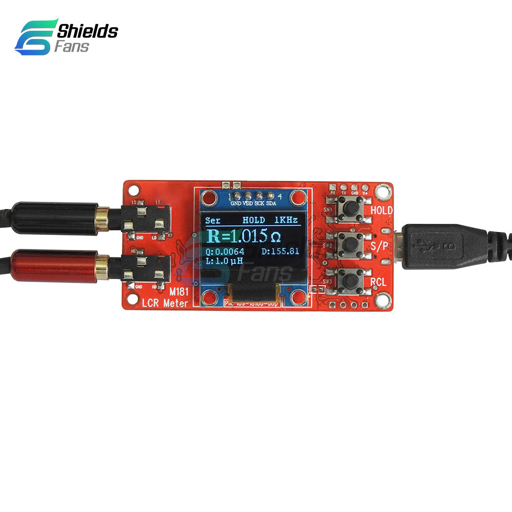 M181 LCR Bridge Tester Module Kit DIY Inductance Capacitance Meter Component Kit