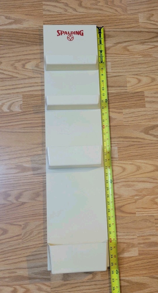 Rare Vintage Spaulding Storage Shelf Plastic 35"x8"