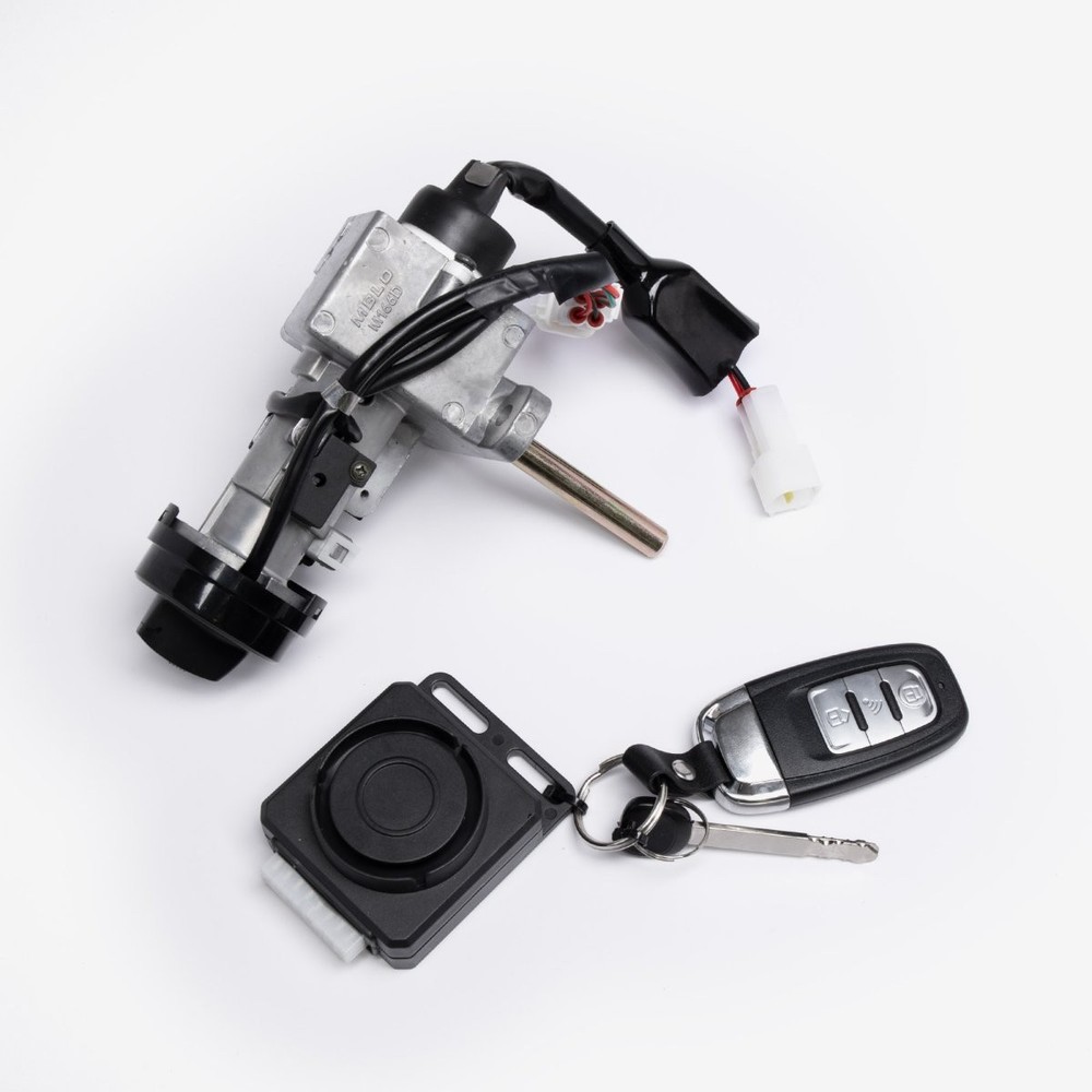 Remote Fob, Key & Lock Set Durable Centre Console Ignition Key Switch Black NEW