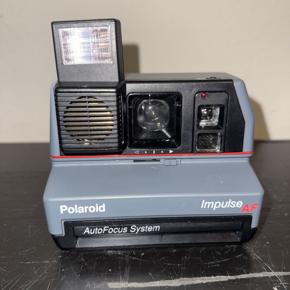 Polaroid Impulse AF Autofocus System Gray - Untested - With Strap
