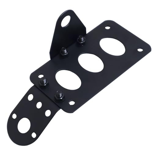 Motorcycle Side Mount Tag License Plate Bracket Motorcycle Tail Light Bracket