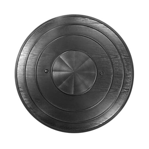 19-Inch Knight Round Shield - Lightweight Durable Polypropylene - Single Shield