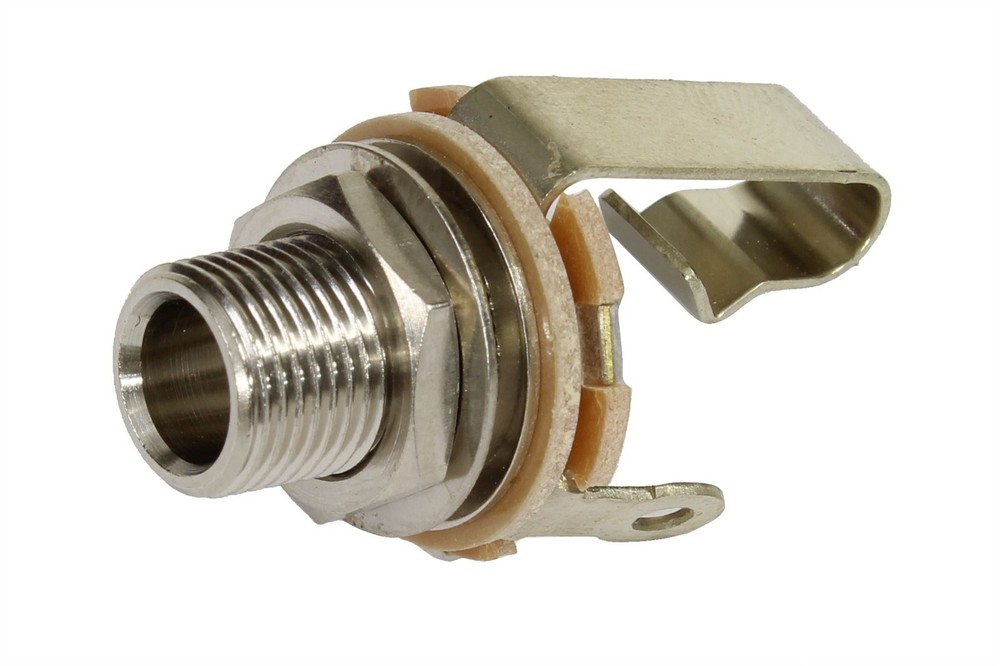 Switchcraft 1/4" Guitar LONG theaded Input/Output Jack