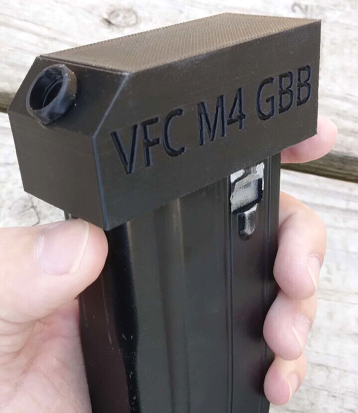 Airsoft VFC M4 / 416 GBBR Speedloader Adapter (Black)