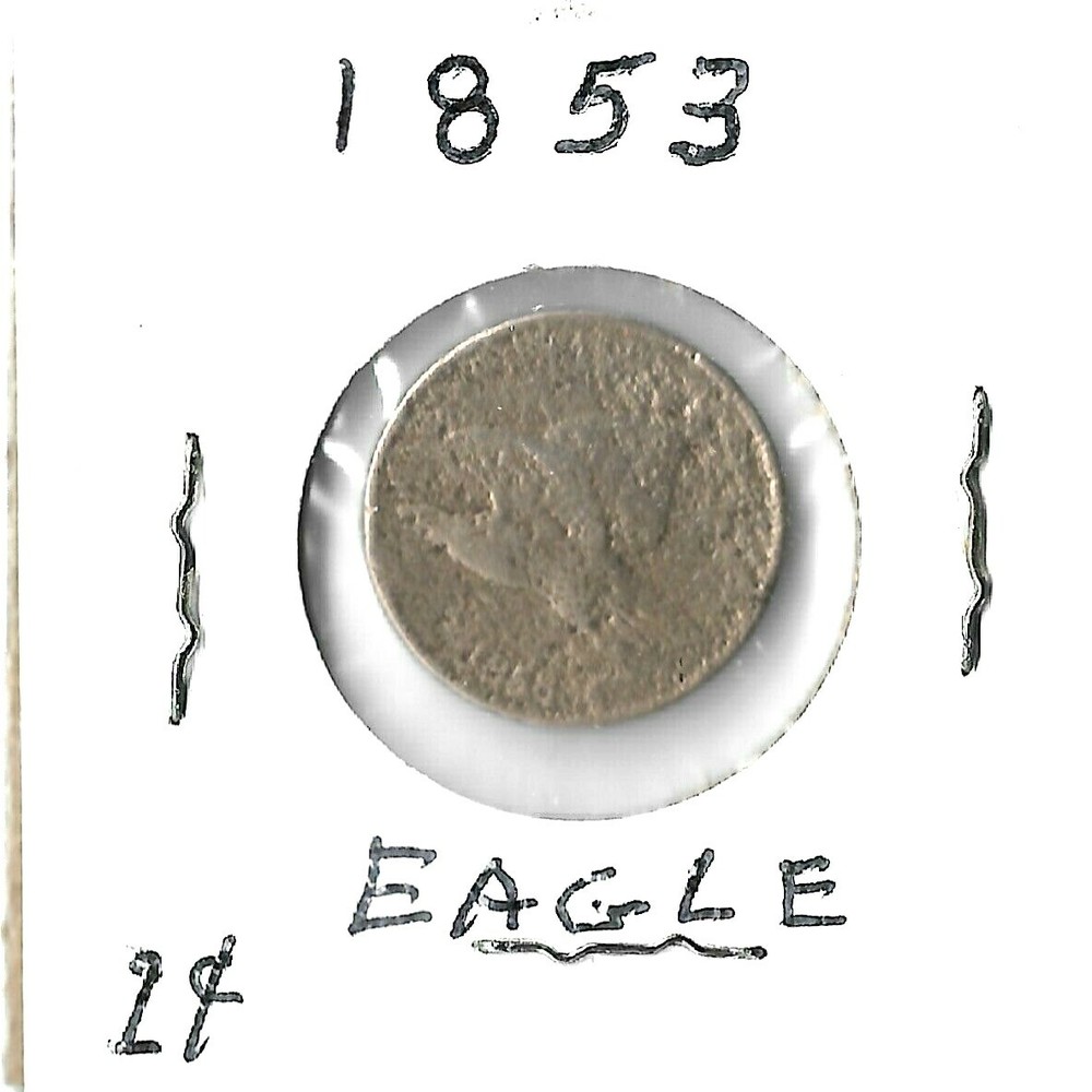 1853  FLYING EAGLE SMALL CENT