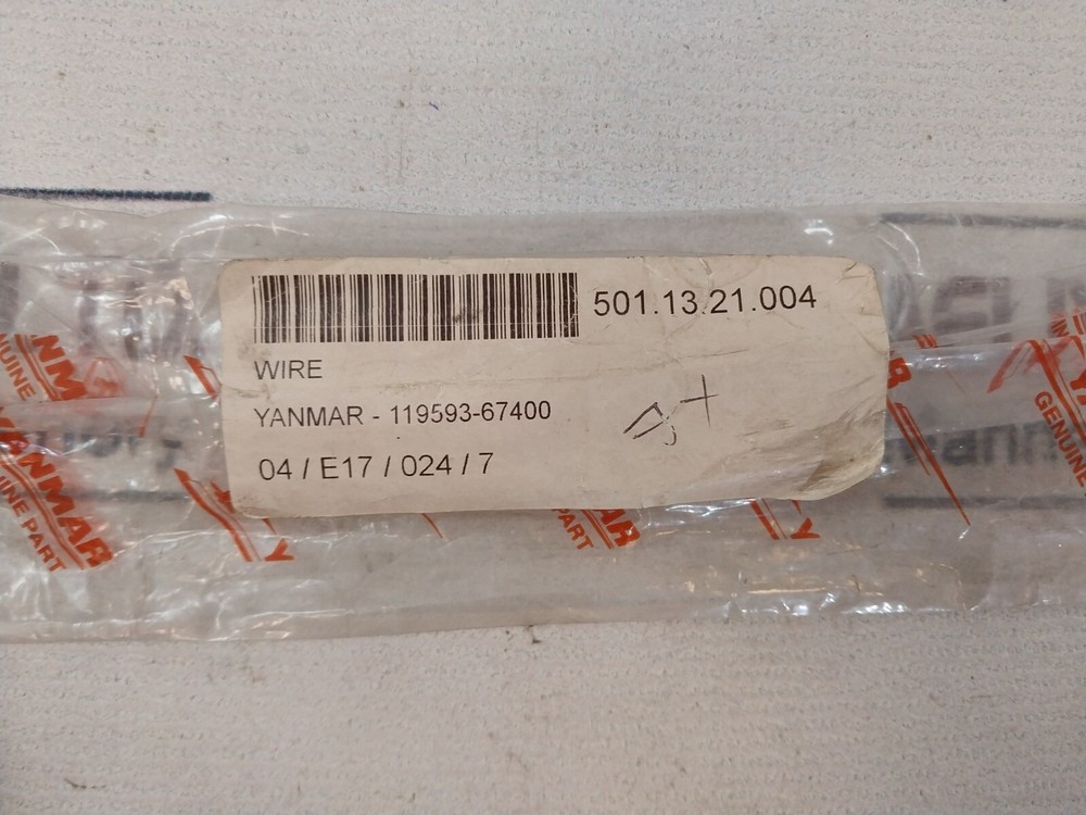 Yanmar 119593-67400 Clutch Bowden Cable