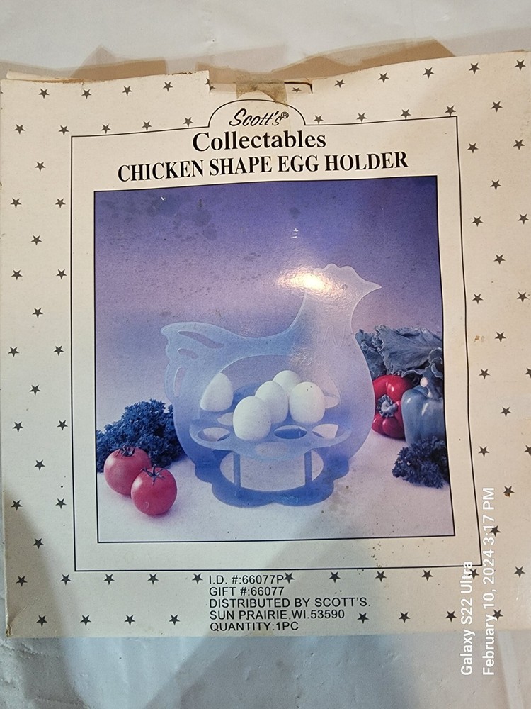 Pink Plastic Chicken Shaped Easter Egg Plate Platter Holder Hard Boiled Plastic
