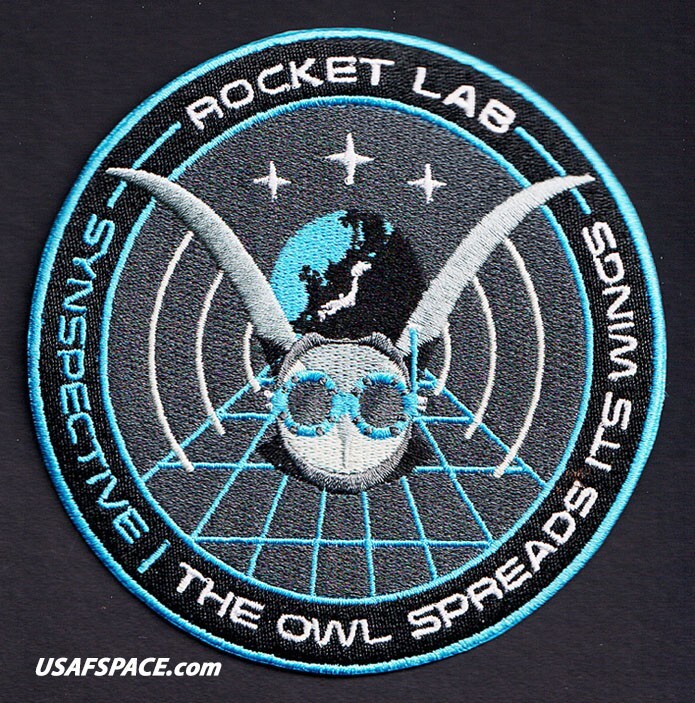 ROCKET LAB 30- The Owl Spreads Its Wings -SYNSPECTIVE-Mission SPACE Launch PATCH