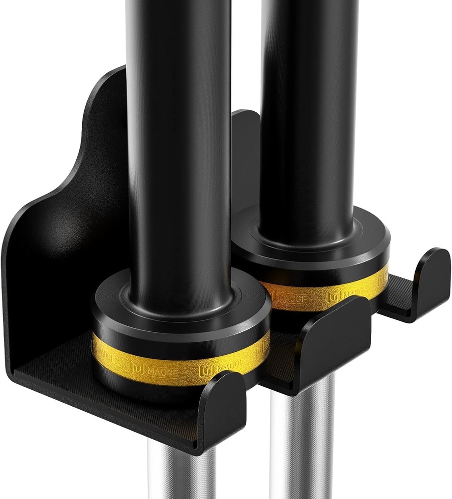 Versatile Barbell Hanger - Wall-Mounted Solution for Gym Equipment Storage