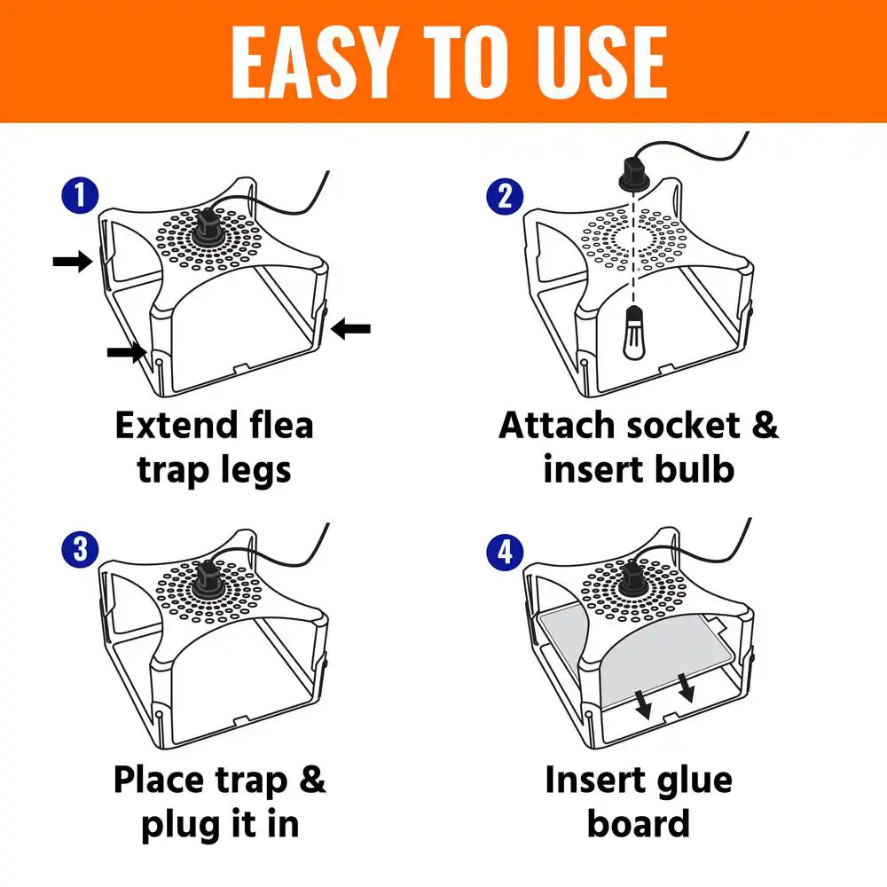 Refillable Flea Trap