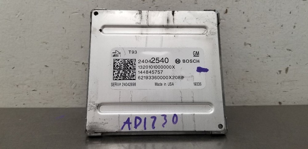 20 CHEVY SILVERADO 1500 TRANSFER CASE MODULE 24042698