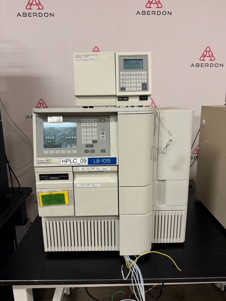 Waters 2695 Separations Module Detector 2487 HPLC System #17700