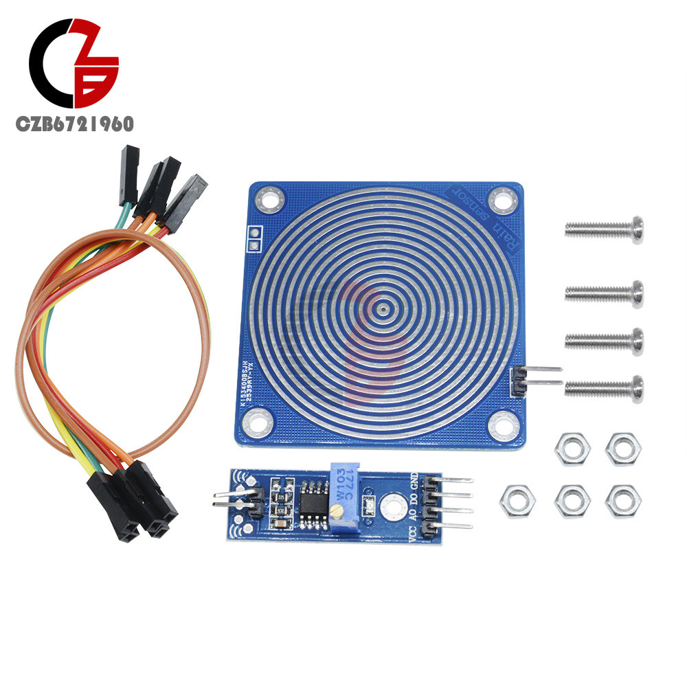 Humidity Detection Sensor Module Snow Rain Raindrops Detection For Arduino New