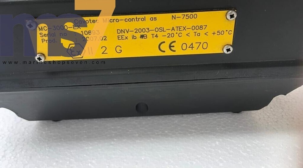 CAVOTEC MICRO-CONTROL AS MC-3000 EX AKER SOLUTIONS CRANE REMOTE CONTROL #3