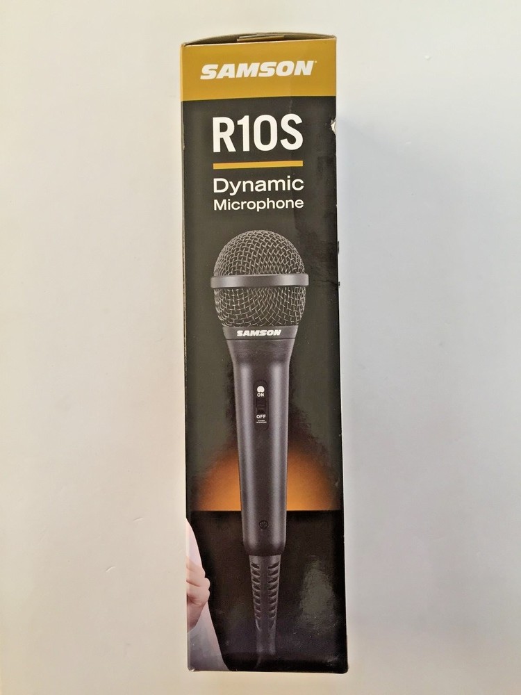Samson R10S Dynamic Cable Consumer Microphone Karaoke Multimedia