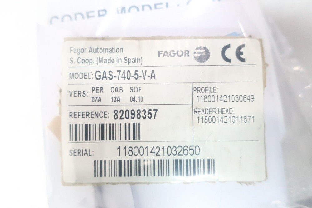 Fagor GAS-740-5-V-A Linear Encoder