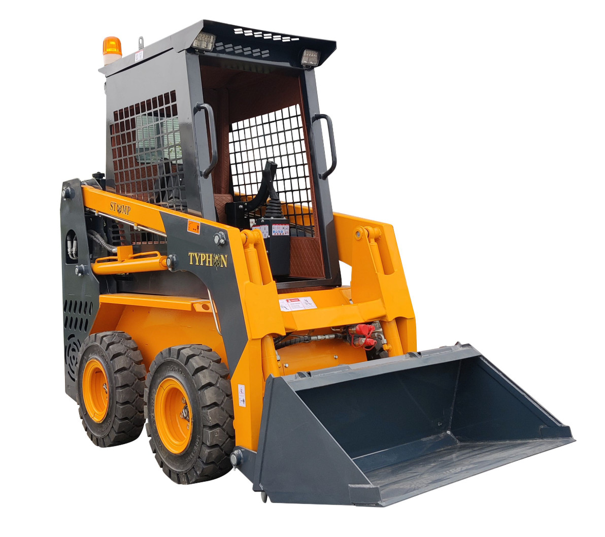 Brand New TYPHON STOMP Mini Skid Steer 35 HP SkidSteer Loader Gas EPA Engine USA