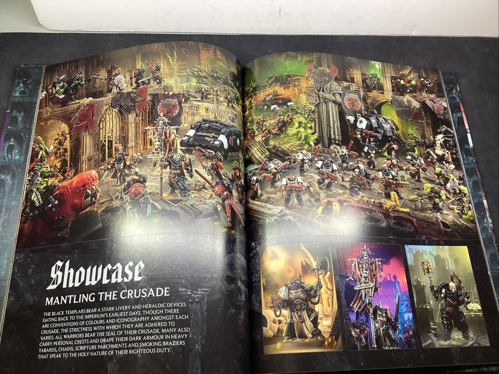 Warhammer 40K Codex: Black Templars Rule Book Code Used (Hardback) AC413264