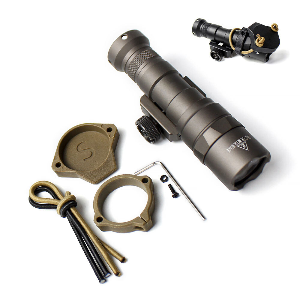 Tactical Flashlight For M300B LED Light With Flashlight Cap Protect Light Cover