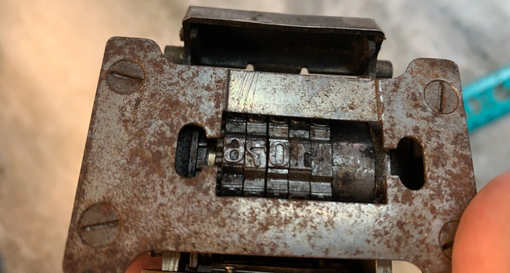 Vintage Bates Numbering Machine