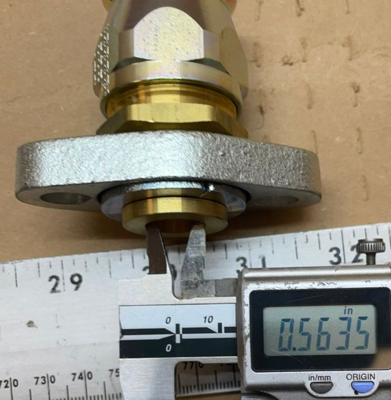 Flanged Air Compressor Discharge Fitting PN: 2071709