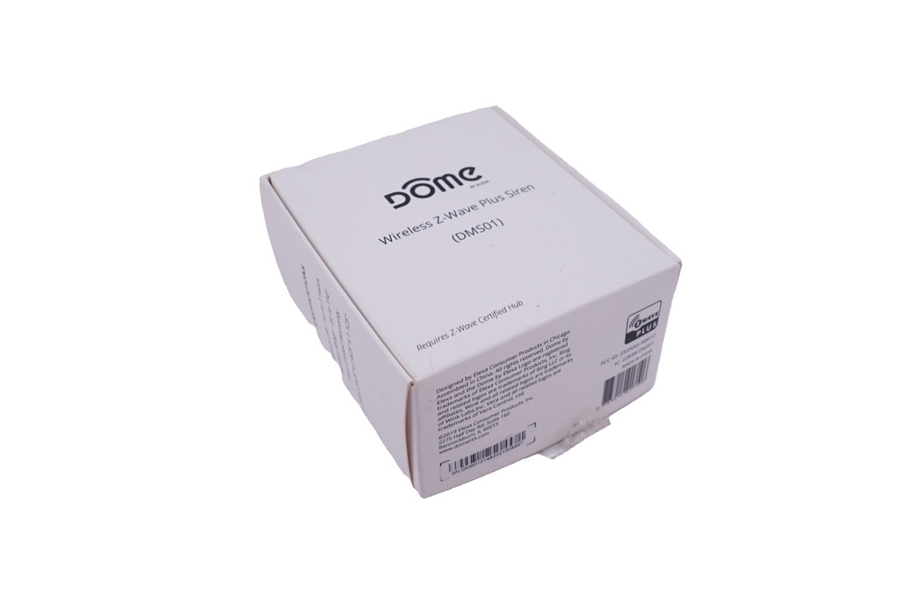 DOME WIRELESS Z-WAVE PLUS SIREN DMS01 - Works with RING