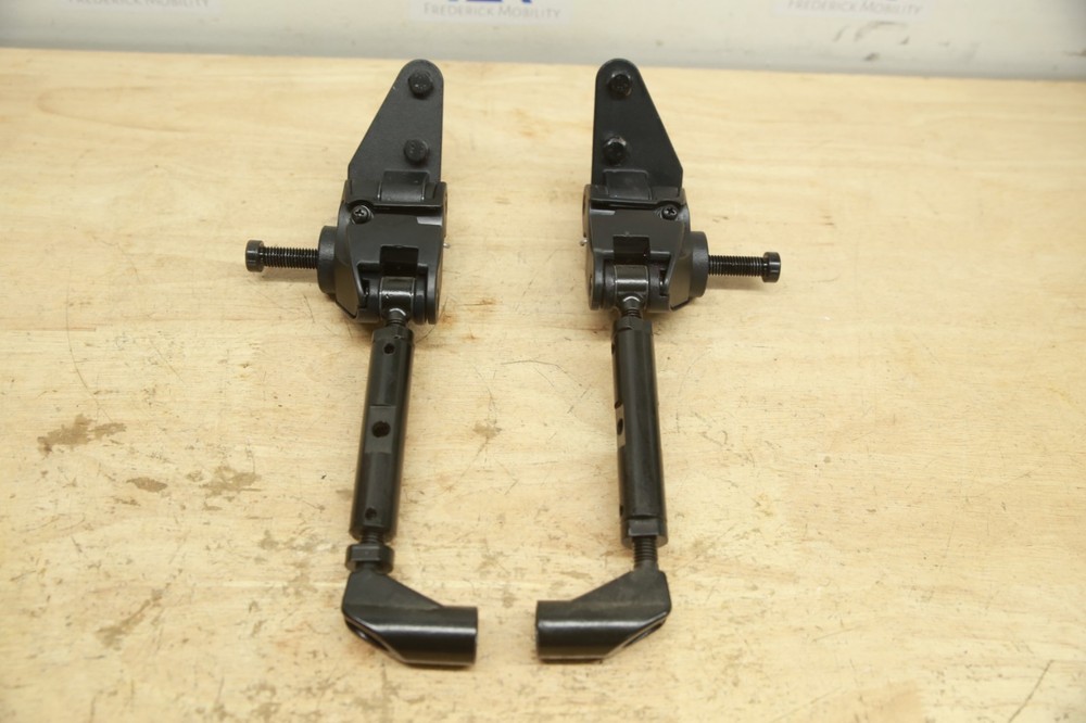 Quantum Flip-Up ARMREST MOUNTS Angle Articulation Brackets - Edge 2.0 3 4Front