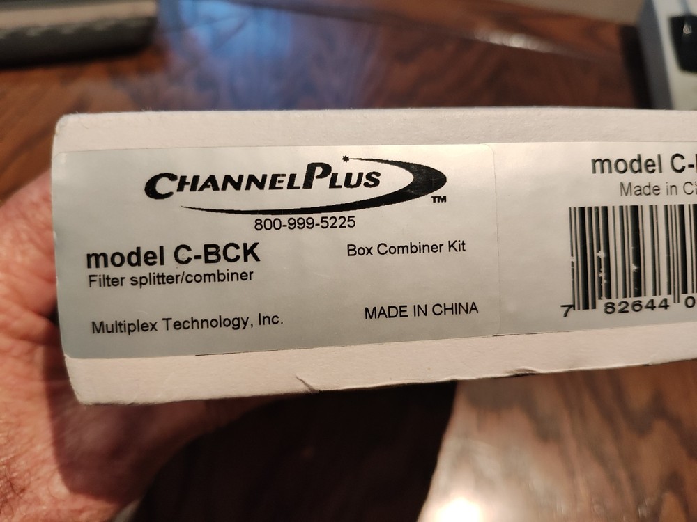 Channel Plus C-BCK Cable Box Combiner Kit