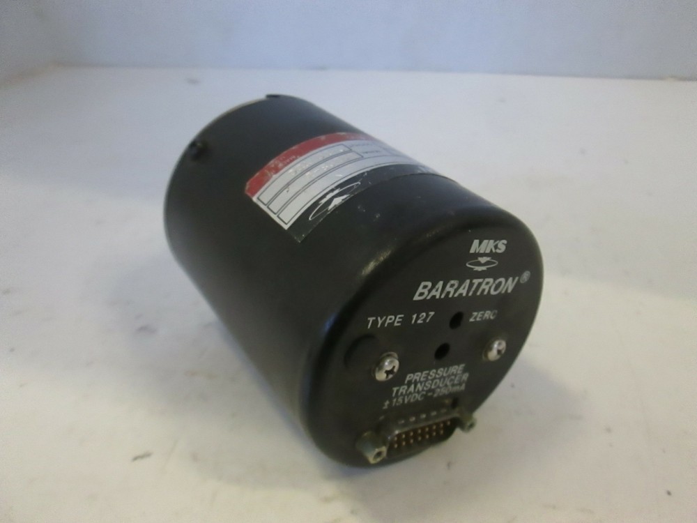 MKS Baratron 127AA-00010A, 10 TORR Type 127 Pressure Transducer, Used