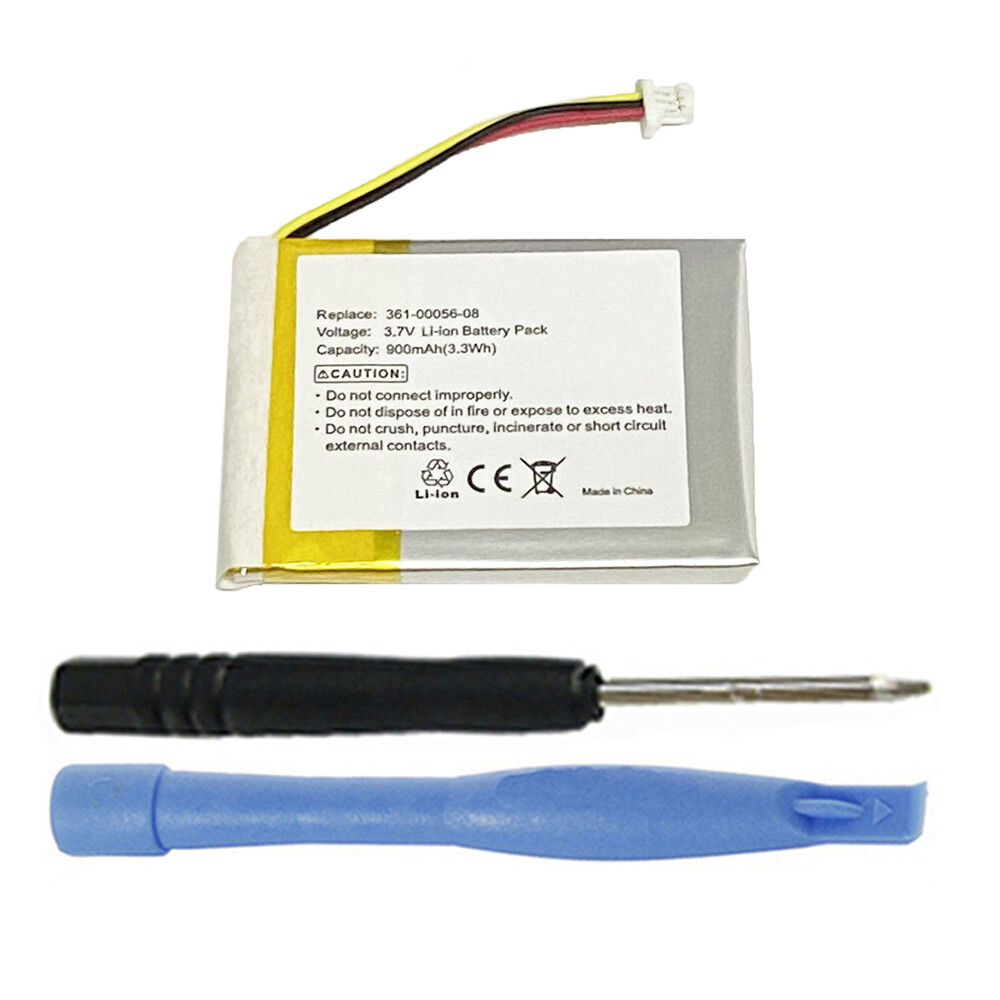 900mAh 361-00056-08 Battery Replacement for Garmin DriveSmart 5, 55, 65, 71 GPS