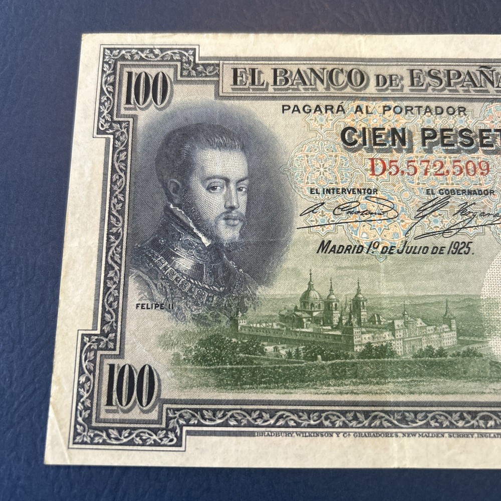 Spain- 100 Pesetas-1925