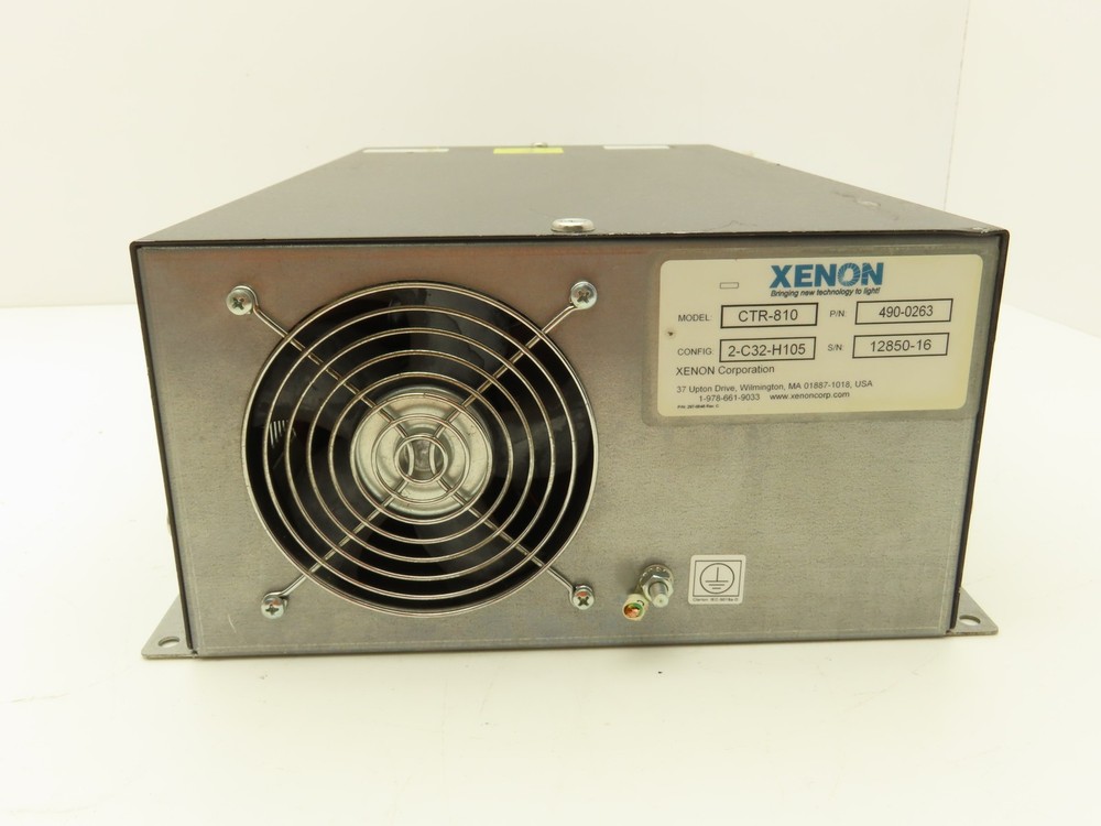 Xenon CTR-810 RC 800 UV Vis Pulsed Lighting System Controller 2-C32-H105 Config