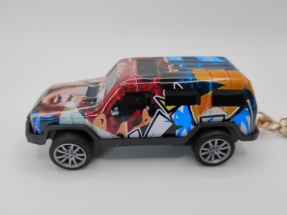 SUV Pullback Keychain 3.5"