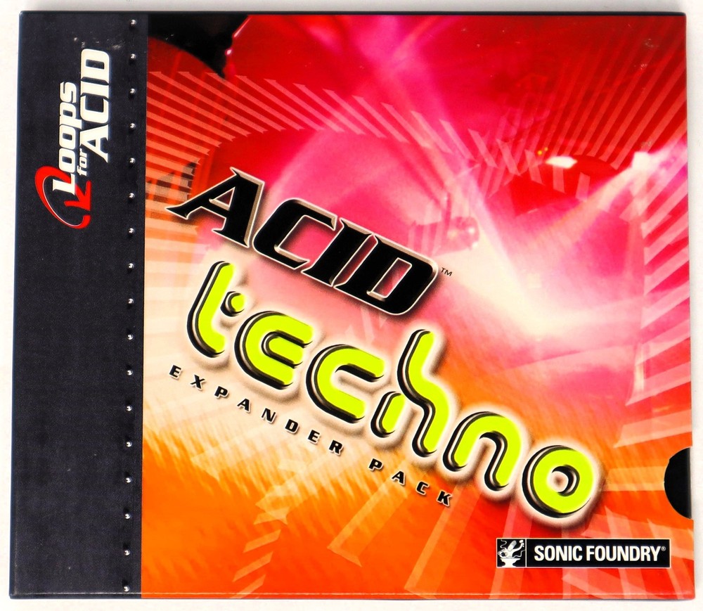 Sonic Foundry ACID TECHNO 3.0 Loops For Acid Sample/Sound Library/Sampling CD