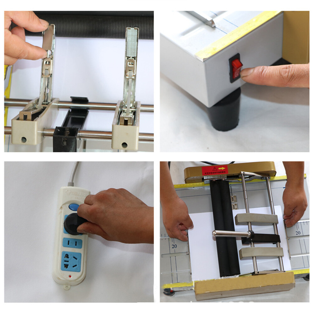 Booklet Folding Bookbinding Machine Book Paper Booklet Stapling Binder Stapler