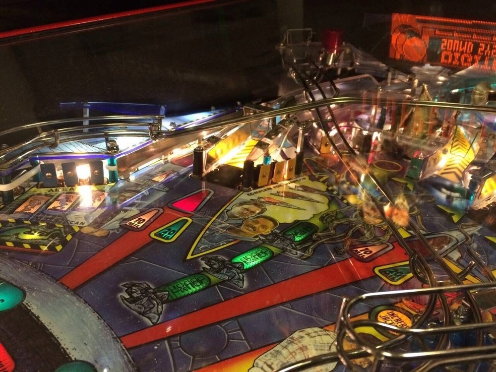 COLORED Plastics for SEGA - Independence Day Pinball Machine