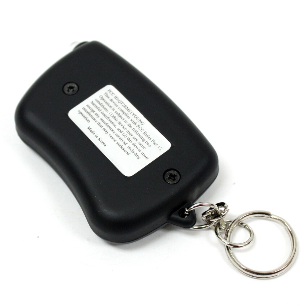 10 Digit Code Mini Remote Control Garage Door/Gate Transmitter w/ Mini Light
