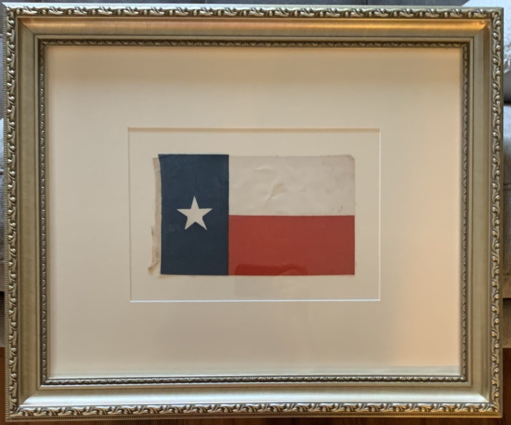 Early 1900s Texas Parade Flag