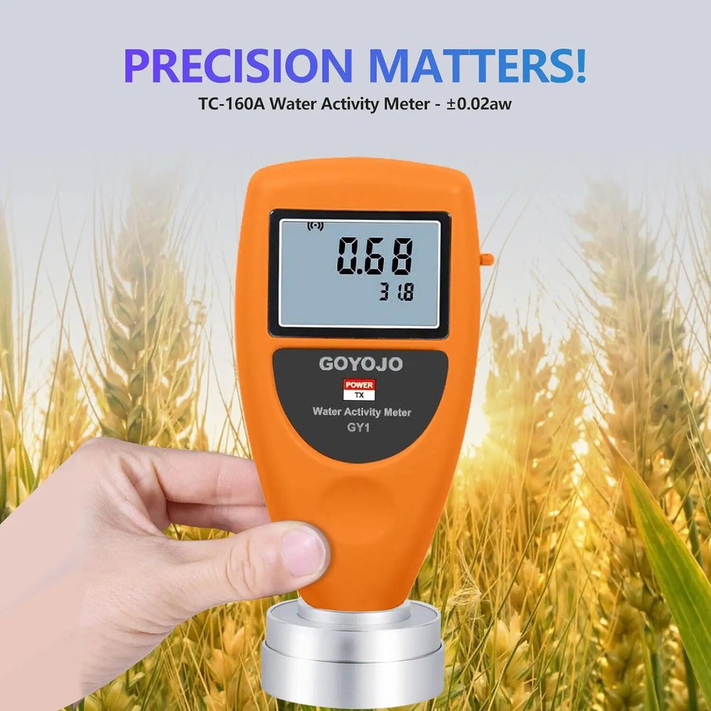 Smart Bluetooth Water Activity Meter Tester for Jerky & Dried Fruit