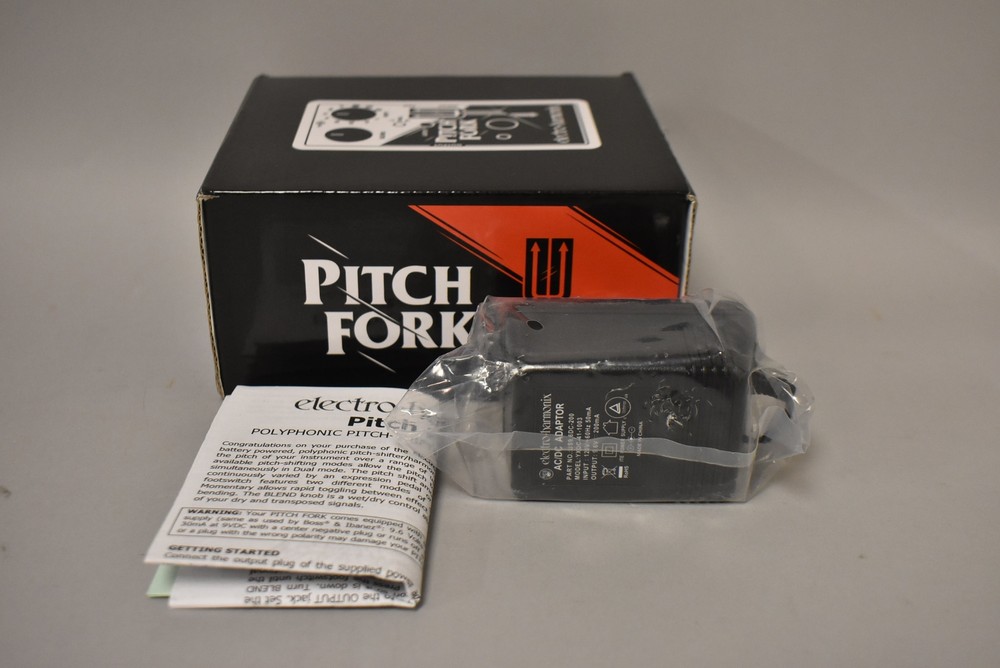 Electro-Harmonix Pitch Fork w/Power Adaptor w/Box