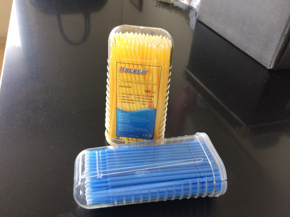 4 buckets Micro Applicator fine, 1.5mm 100pcs/bucket