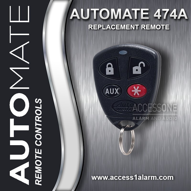 NEW Automate 474A 4-Button Replacement Remote Control EZSDEI474 AM2 AM5 AM6