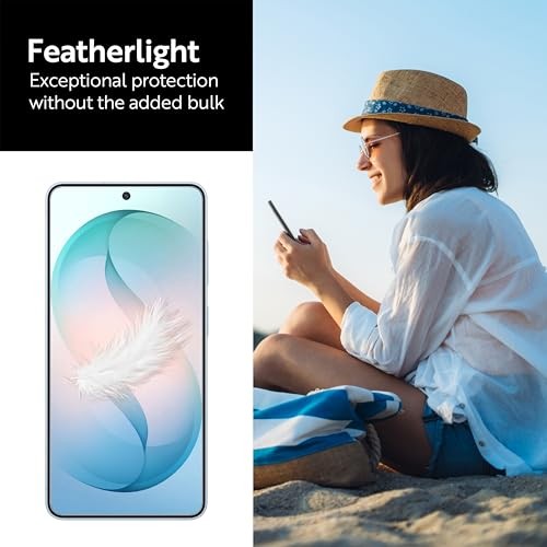 3 Pack for Samsung Galaxy S26 (6.3-Inch) Screen Protector Case Friendly,