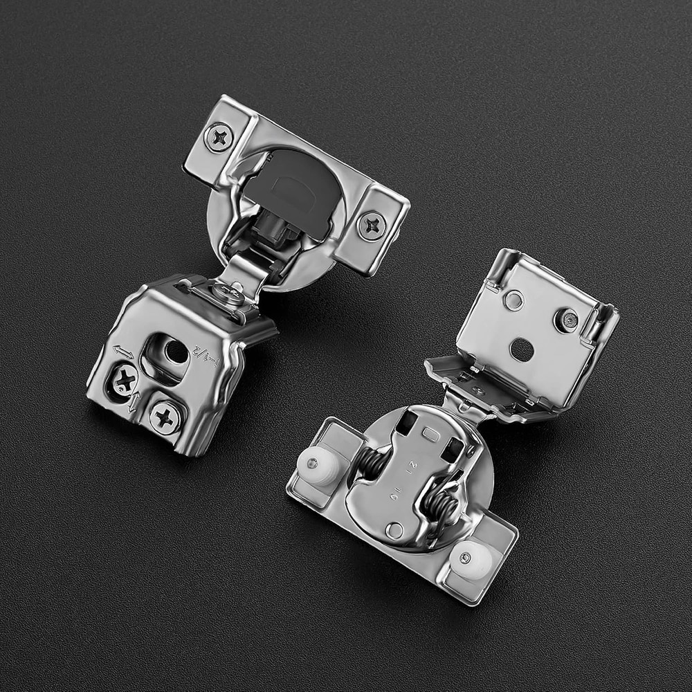 10 Pack Soft Close Hinges for Kitchens - Quiet Operation & Style