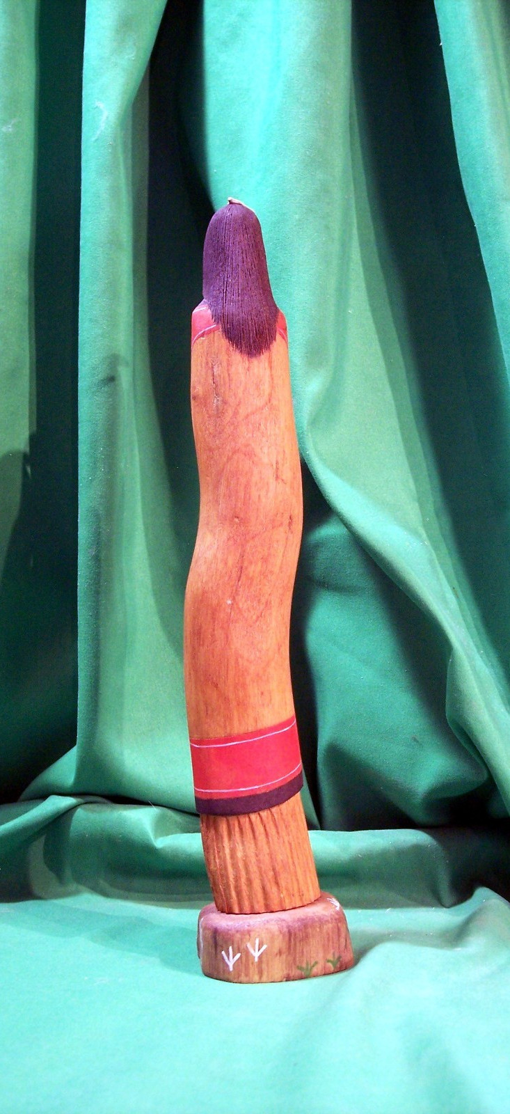 Hopi Kachina Doll - Hano Mana Kachina Sculpture by Martin Dallas - Lovely!