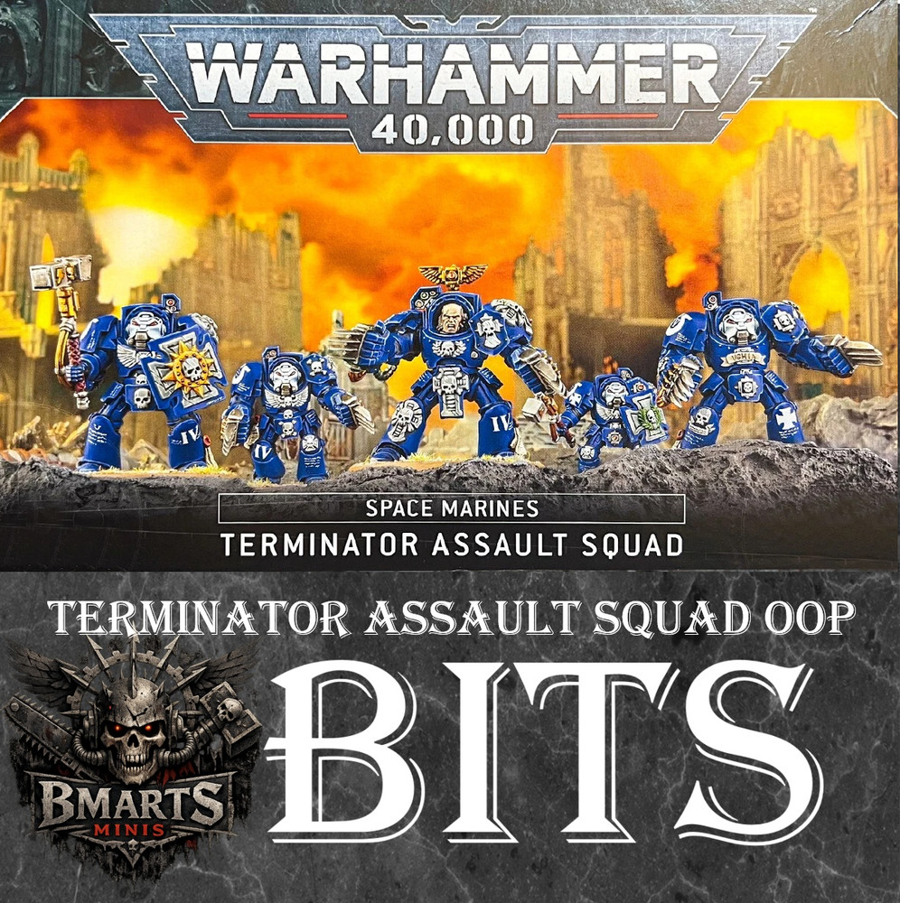 Warhammer 40k Space Marines Terminator Assault Squad OOP BITS Multi Listing