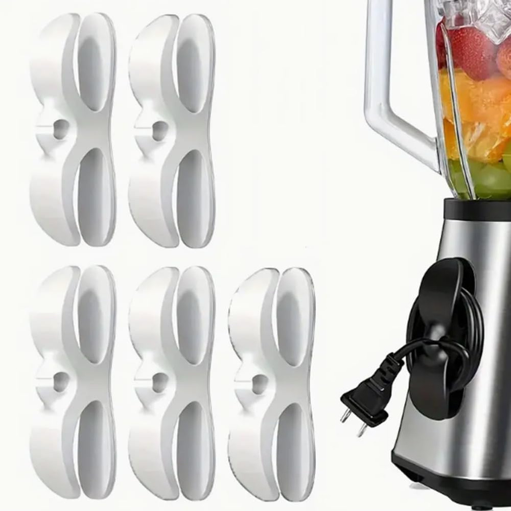 5PCS Cord Organizer Clips - Efficient Kitchen Appliance Wire Management, Secure